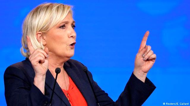 مارین لوپن: ترامپ برای فرانسه بهتر از بایدن است
