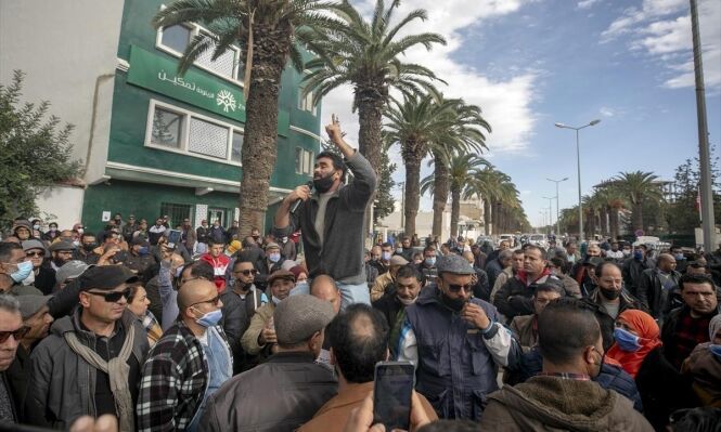 تظاهرات صدها تونسی علیه وضع بد بهداشتی این کشور