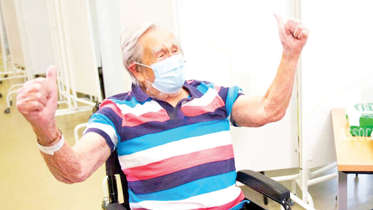 مرد 72 ساله رکورد  آلودگی به کرونا را شکست
