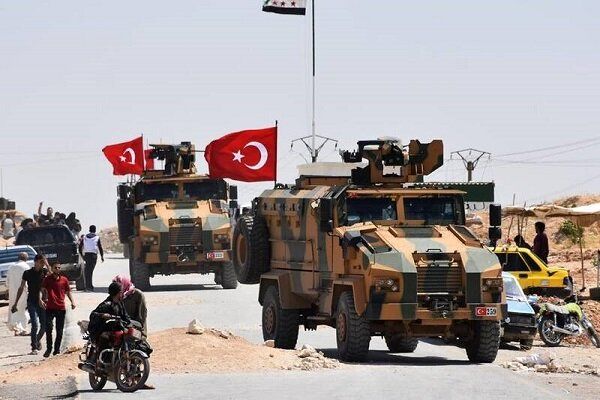 کاروان نظامی ترکیه وارد خاک سوریه شد