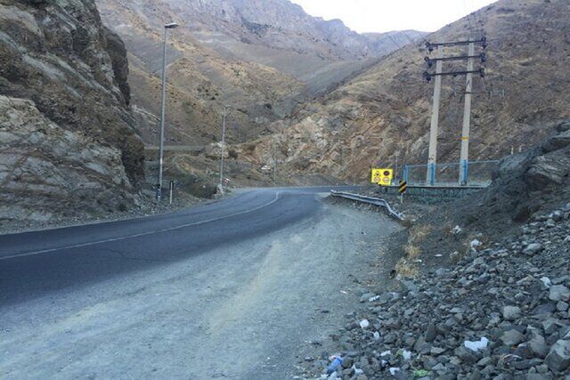 جاده چالوس یک طرفه می‌شود