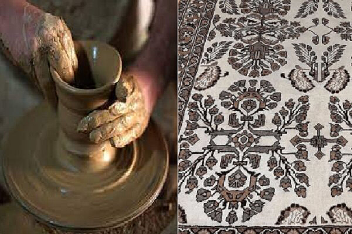 ۳۱ اثر صنایع دستی استان سمنان مُهر ملی اصالت گرفتند