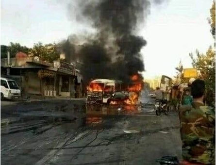 جزییات انفجار مرگبار یک اتوبوس در دمشق/ کشته و زخمی شدن ۳۸ نفر