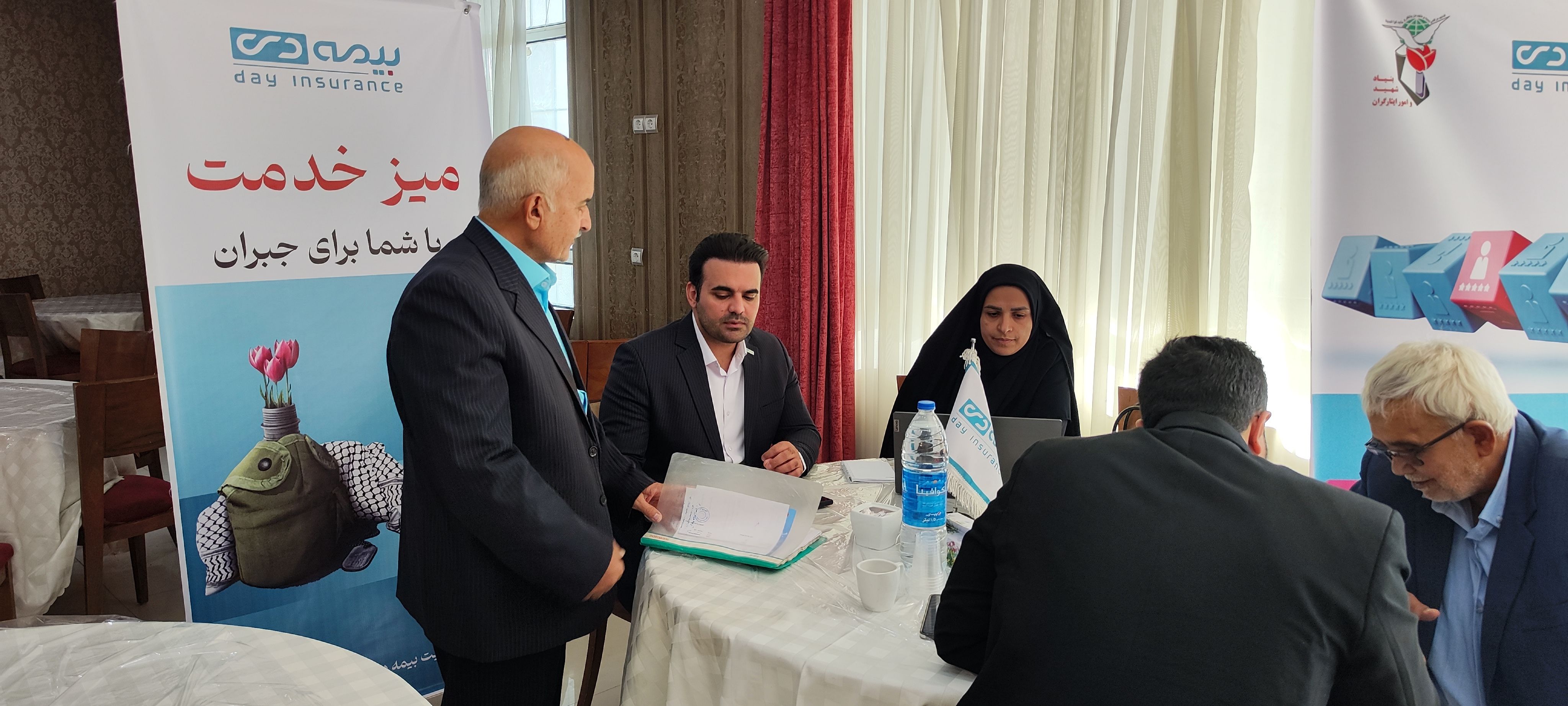 برگزاری میز خدمت و پایش تخصصی جانبازان گروه‌های ویژه