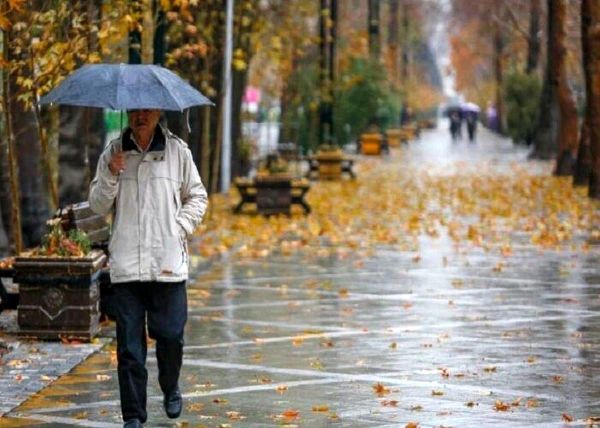تهران از دوشنبه بارانی می شود / افزایش نسبی دما
