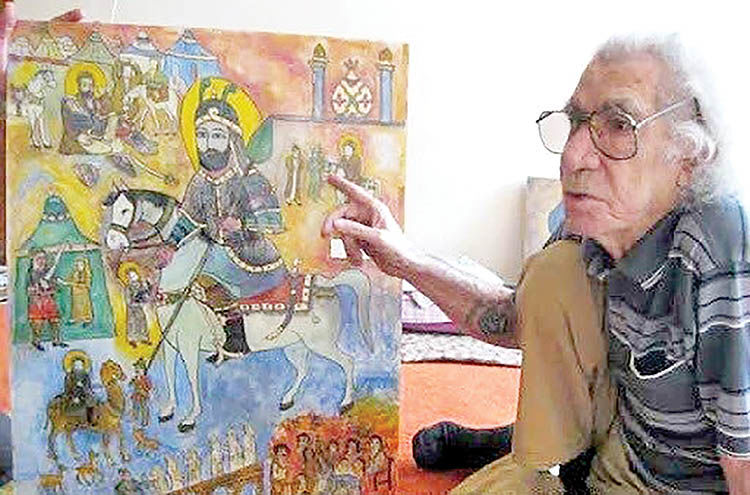 درگذشت آخرین بازمانده نقاشی قهوه‌خانه‌ای  