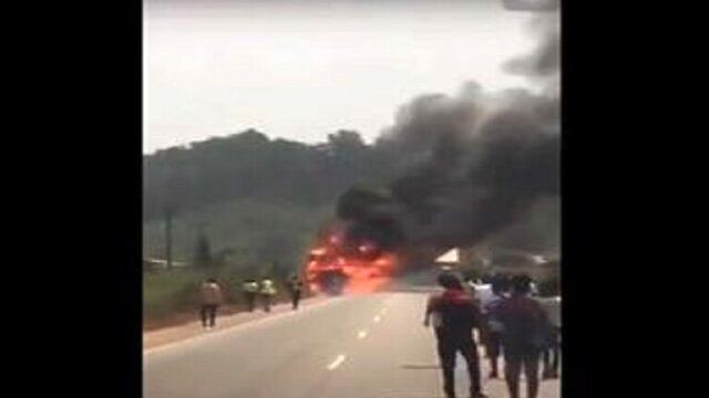 انفجار در غرب غنا 76 کشته و زخمی برجای گذاشت