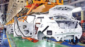  چرخش شاخص تولید خودرو