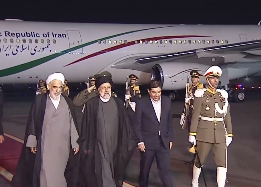 ابراهیم رئیسی به تهران بازگشت