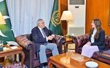 دیدار وزیر خارجه پاکستان با کاردار آمریکا در اسلام‌آباد/ تسهیل ارتباط بین ایالات متحده و ایران مورد تاکید قرار گرفت