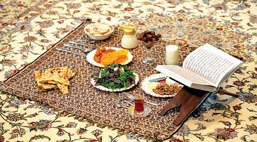 ترکش تورم در سفره افطار