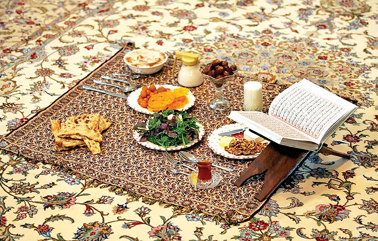 ترکش تورم در سفره افطار