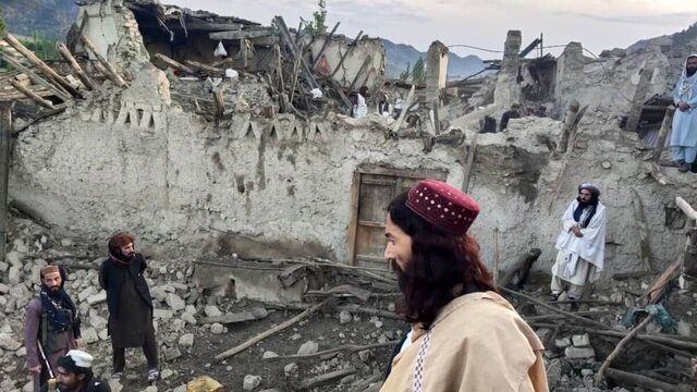 درخواست رهبر طالبان از جامعه جهانی به دنبال وقوع زلزله در افغانستان