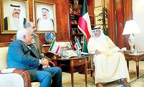 محور مذاکرات محمد جواد ظریف با مقامات کویت