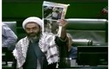 نمایش تصاویر کودکان گرسنه غزه در مجلس/ نطق عربی آقای نماینده در حمایت از مردم فلسطین+ فیلم
