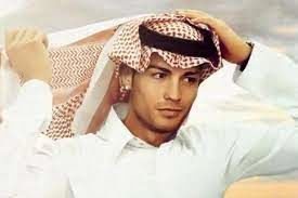 رونالدو و ستارگان النصر با لباس عربی در جشن روز عربستان+فیلم 
