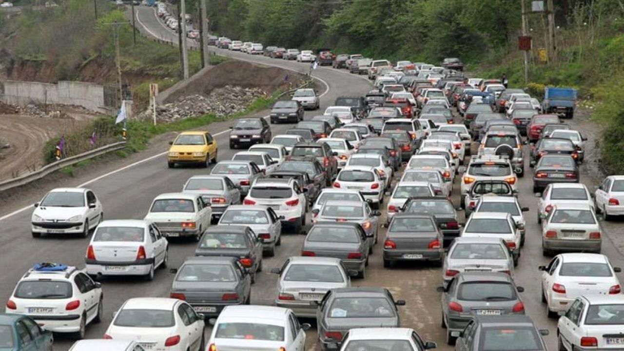 آخرین وضعیت ترافیکی در محور کرج- چالوس