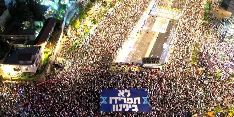 ادامه تظاهرات علیه نتانیاهو
