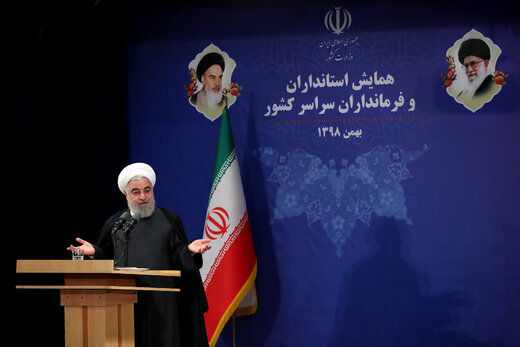 روحانی: نگرانم روزی کلمه «جمهوری»جرم شود/ اتفاقات ۹۶ ترامپ را پررو کرد/ نگذاریم مشارکت در انتخابات حداقلی شود/ با صندوق رأی قهر نکنیم