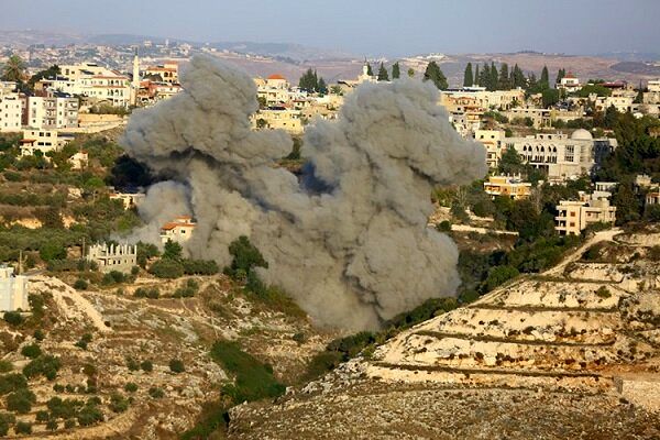 حمله گسترده اسرائیل به جنوب لبنان