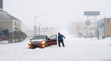 بزرگ‌ترین یخ‌زدگی تاریخ آمریکا