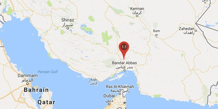 زلزله نسبتا شدید در هرمزگان