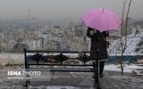 بارش برف در برخی نقاط تهران/ افزایش آلودگی هوا در مناطق پرتردد شهری