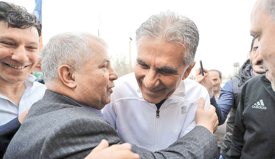 پیغام کی‌روش برای پروین و دایی