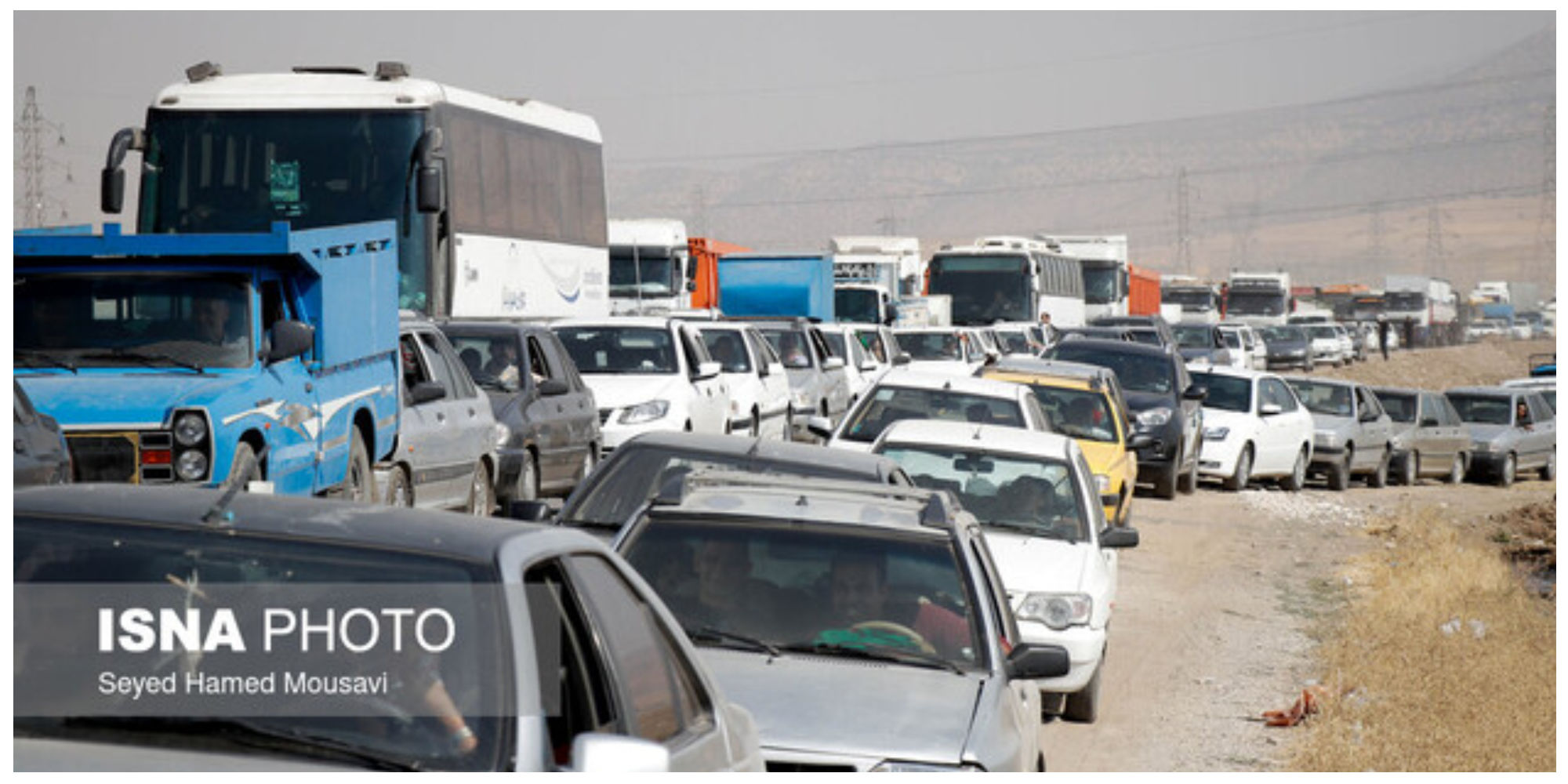 ترافیک سنگین در ورودی های شرقی پایتخت