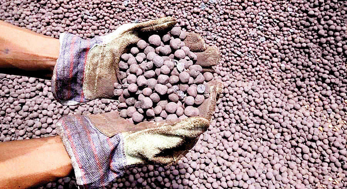  رشد 65درصدی تولید گندله  در فولاد سنگان خراسان