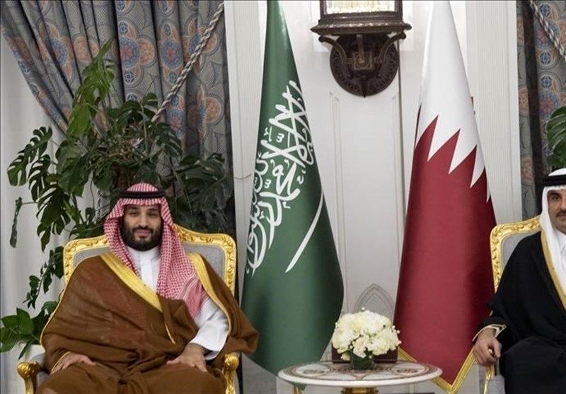  دیدار ولیعهد سعودی با امیر قطر