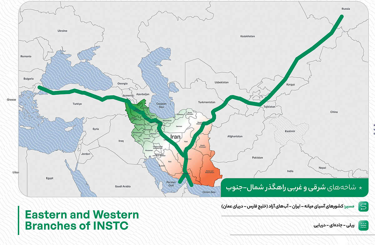 ایران؛ شاهراه حیاتی کریدور شمال-جنوب