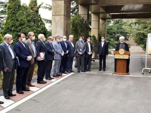 روحانی: در موضوع کرونا با مردم صریح بودیم /افتتاح طرح‌های عظیم، سیلی به آمریکاست/ علما و مراجع تحجر را شکستند