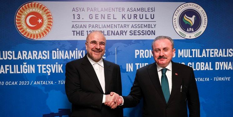 جزئیات دیدار قالیباف با رئیس مجلس ترکیه