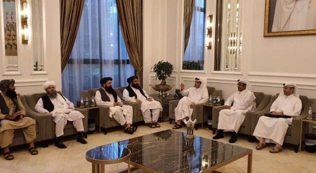 خبر طالبان از دیدار با وزیر خارجه قطر