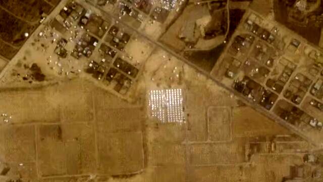 انتشار تصاویر ماهواره‌ای از رفح / حمله زمینی اسرائیل نزدیک است؟ + عکس