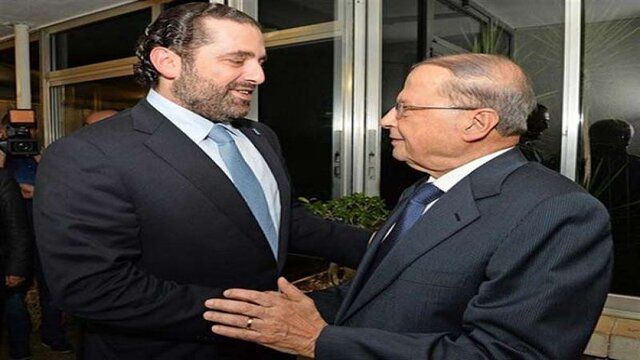 توافق حریری و عون برای حضور ۱۸ وزیر در کابینه لبنان