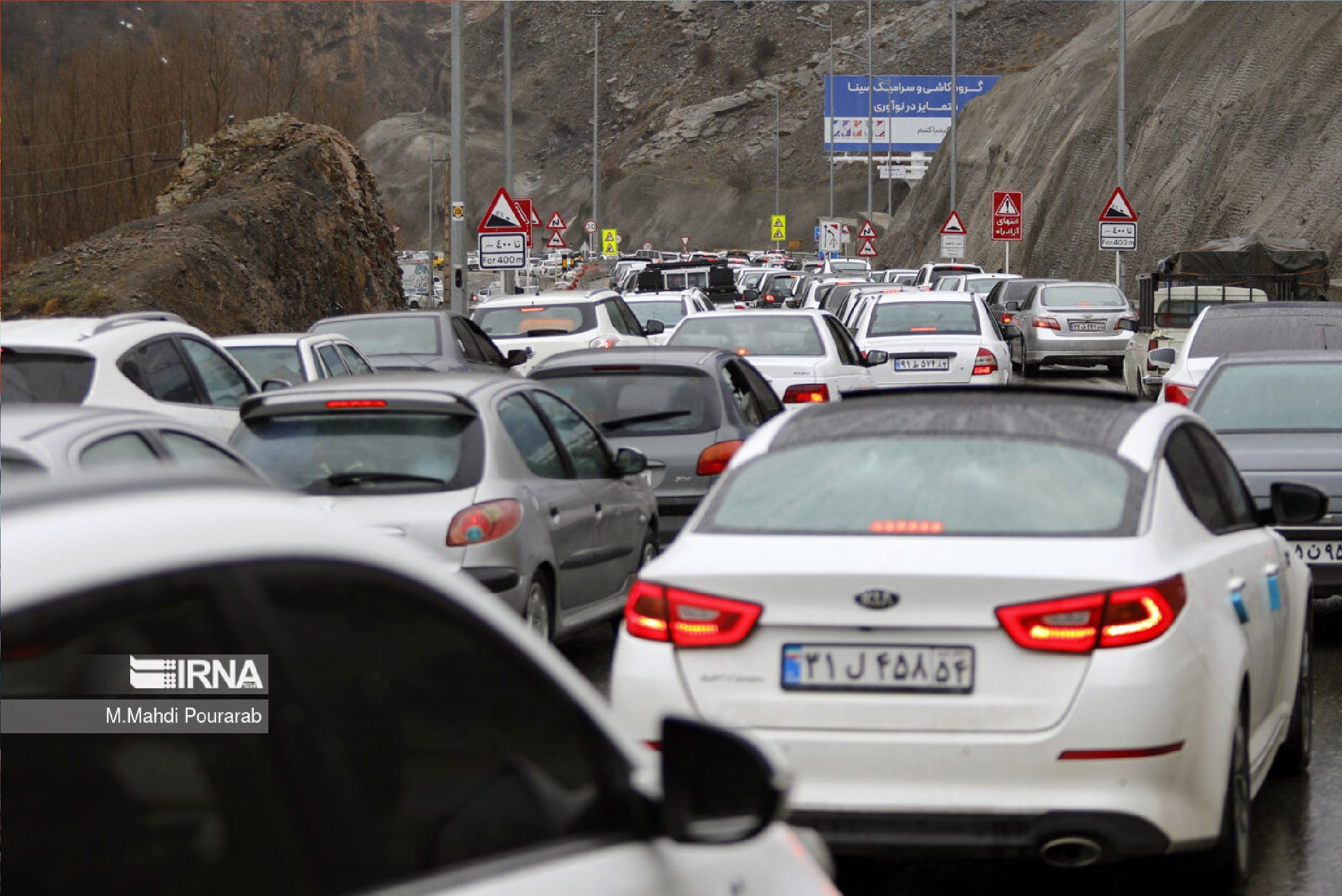 محورهای شمالی منتهی به پایتخت قفل شد