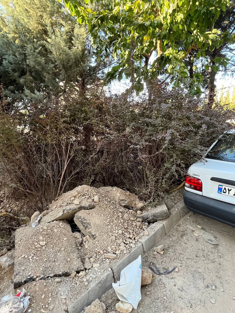 جابه جایی شبانه در محله باغ‌فیض تهران+عکس