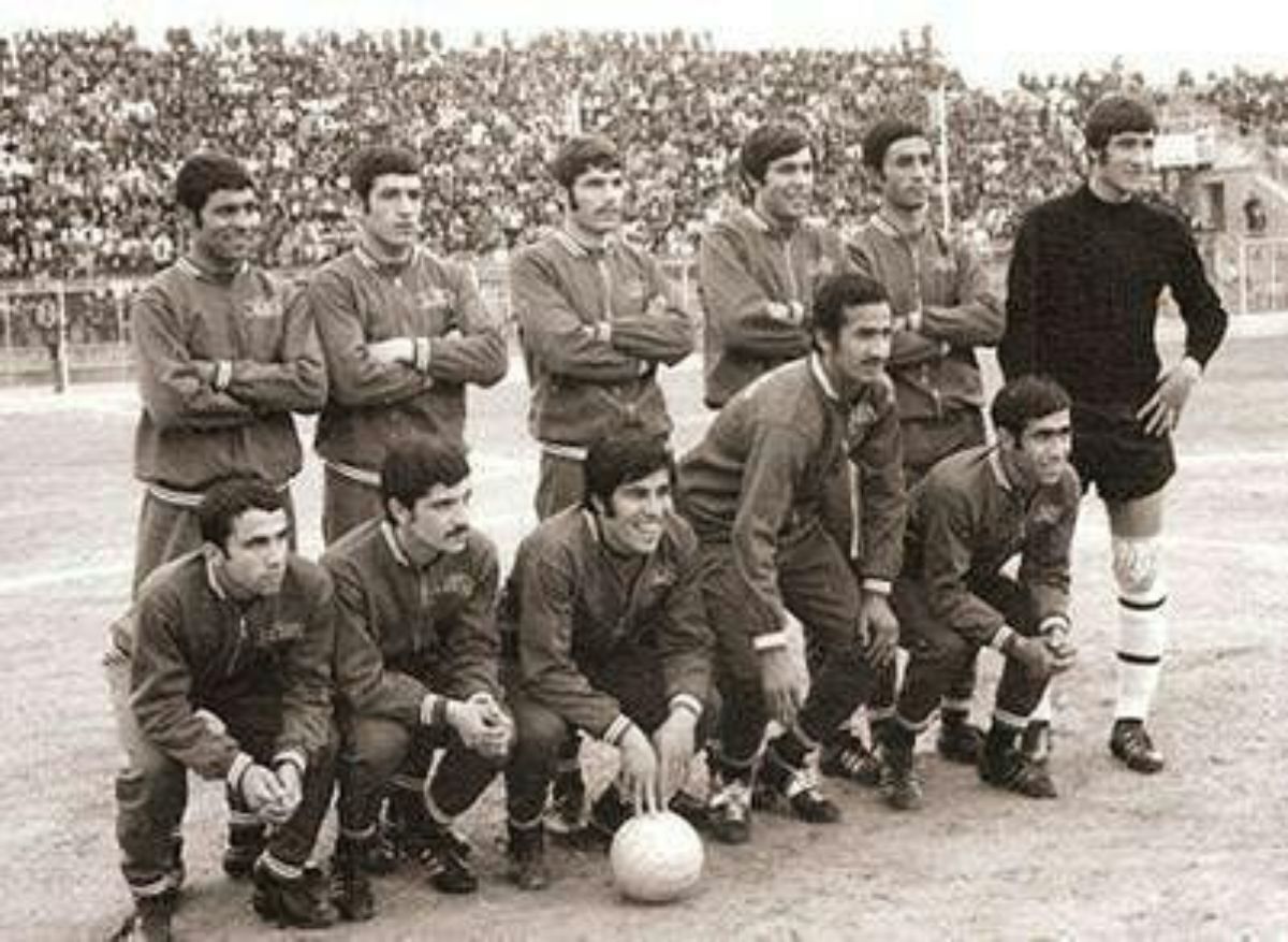 عکسی جالب از زمانیکه پرسپولیسی‌ها در تاج بازی کردند