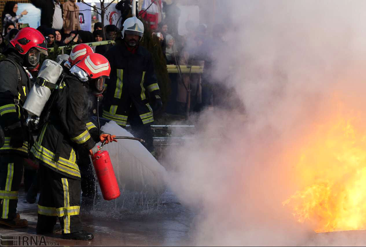 آتش‌سوزی در جنوب تهران ۶ نفر را مصدوم کرد